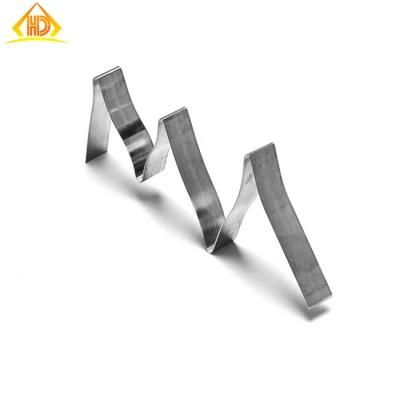 Steel with Zinc Plated Zigzag Flat Folding Leaf Sheet Metal Spring