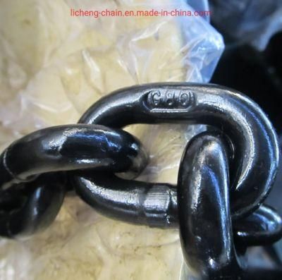 High Tension G80 Alloy Steel Black Oxide Link Chain