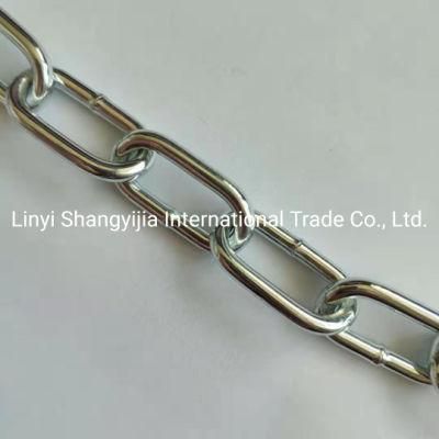 Q195 Q235 Mild Steel Electric Galvanized Korean Standard Link Chain Short Chain