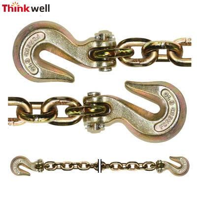 G80 Shipping Container Cargo Lashing Chain with C Hook