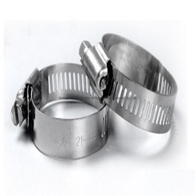 1/2&quot; Band Stainless Steel American Type Hose Wire Clamp