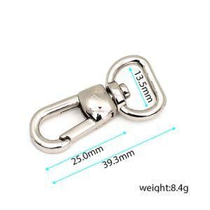 Hot Sale Stainless Steel Pet Swivel Snap Hook for Bag Accessories Dog Clips (HS6148)