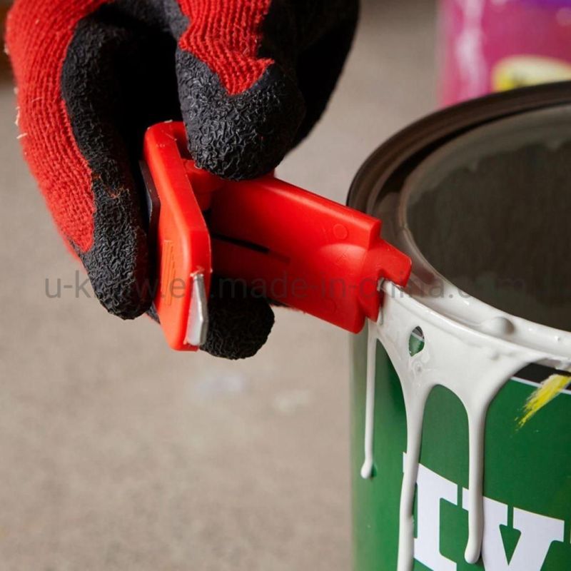 3-in-1 Clamp for Opening Steel and Plastic Paint Cans, Varnish and Pther DIY Cans.