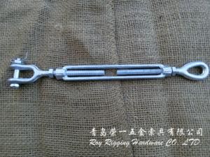 Us Fed Spec Carbon Steel Jaw/Eye Turnbuckle 3/8*6