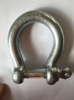 Top Quality European Type Electric Galvanized Bow Shackle
