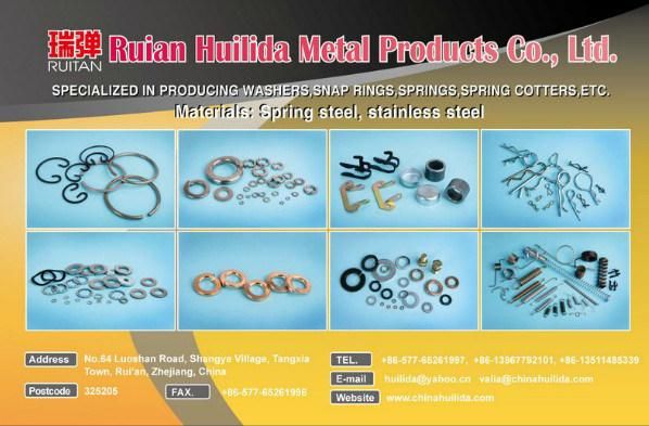 Customized Huilida Coil Spring Stainless Steel Suspension Spring