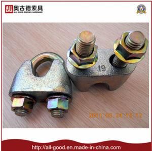 Galvanized Casting Malleable DIN1142 Wire Rope Clamp
