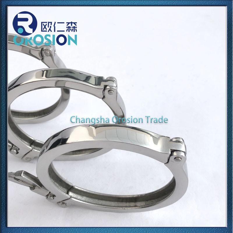 High Quality Sanitary Stainless Steel Mirror Polish Clamp