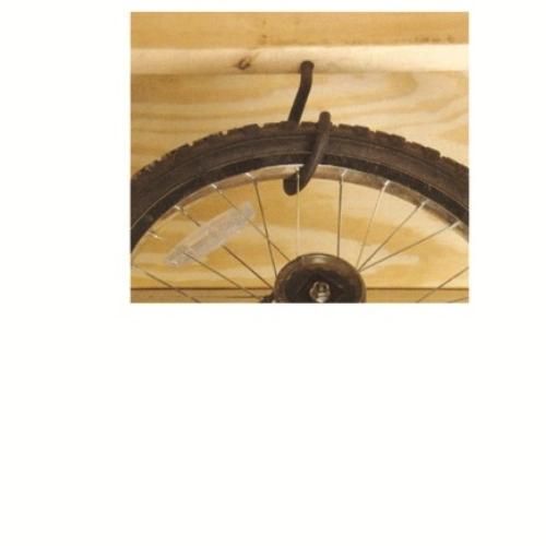 Hardware Holder L Shape Slat Wall Storage Tyre Tire Hook for Garage Car Wheel Hanging