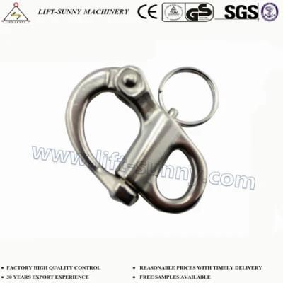 304 316 Stainless Steel Fixed Eye Snap Shackle
