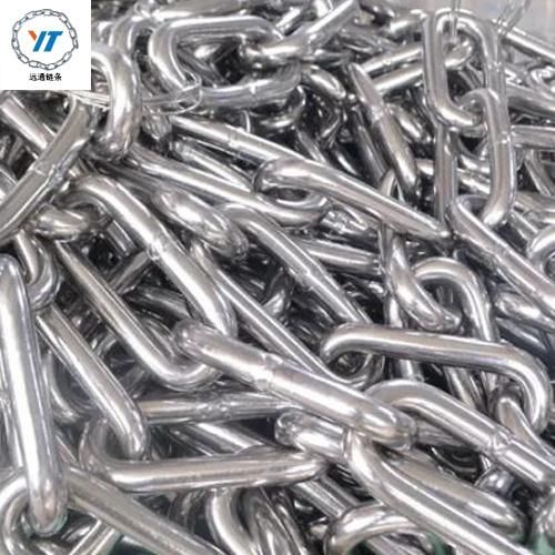 Galvanized Welded DIN5865c Long Steel Link Chain for Sale