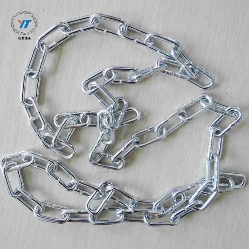 Welded Zinc Plated DIN5685c Long Link Chain