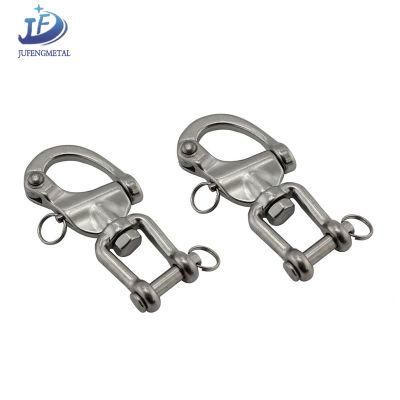 Customized Sheet Metal Stainless Steel 304/316 Rigging Hardware Snap Shackle