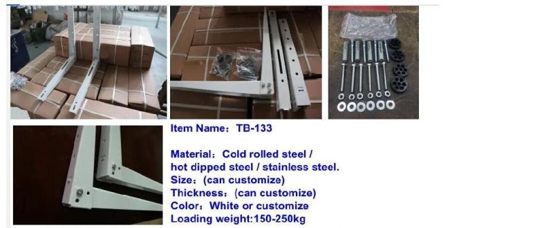Retekool Welded Metal AC Support Bracket for Air Conditioner Outdoor Unit