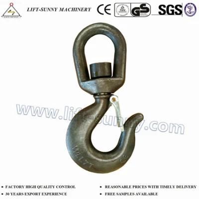 7ton Us Type Carbon Steel 322c Swivel Hook with Latch