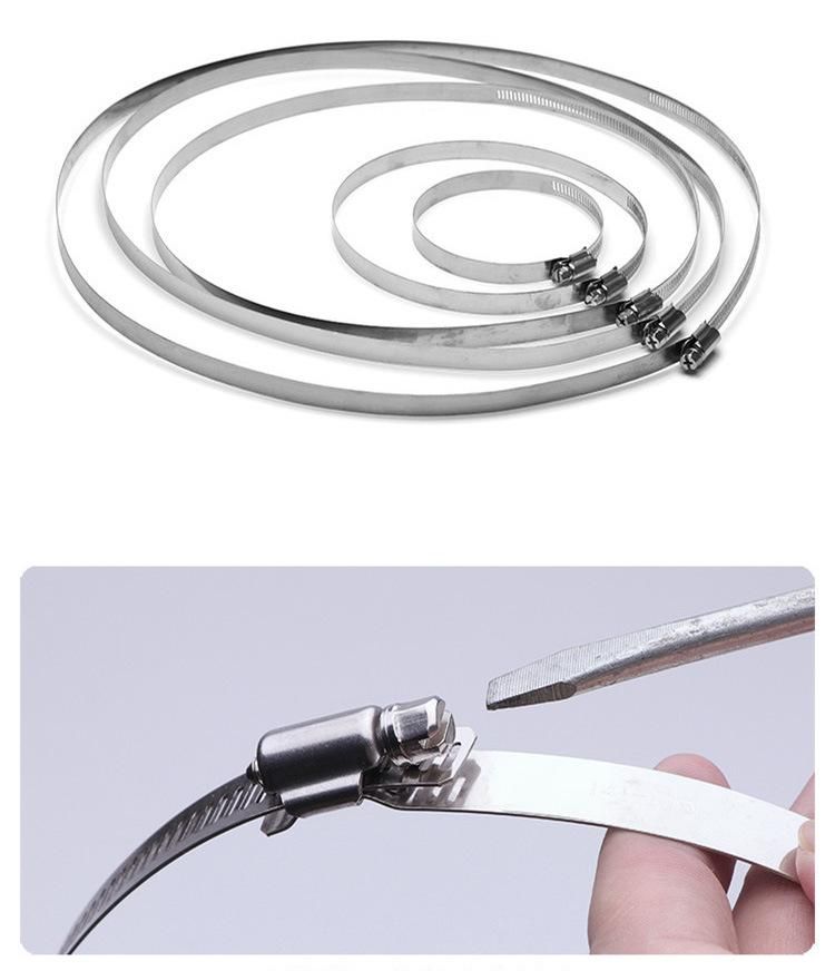 304 Stainless Steel Wire Pipe Clamp