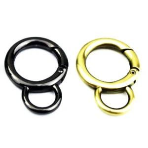 Hot Sale Zinc Alloy Shaped Circle Snap Hook for Leash Collar Bag Dog Clips (BL0844)