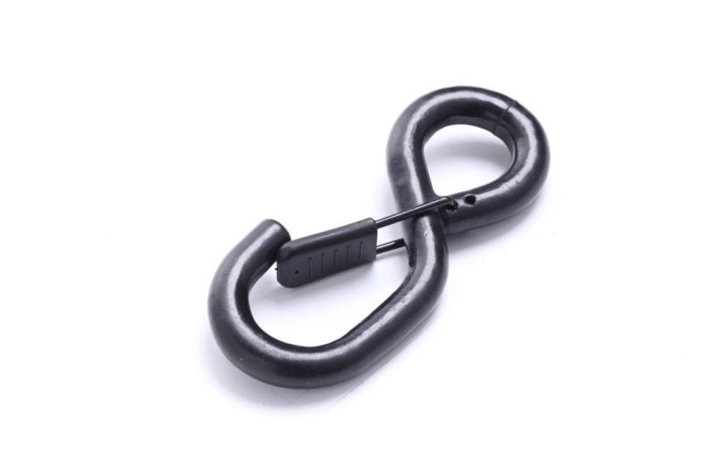 1inch/25mm Black Coating S Hook for Motorcycle Ratchet Strap