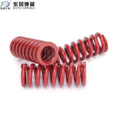 Silicochro Alloy Steel Red Painting Clutch Plate Compression Spring