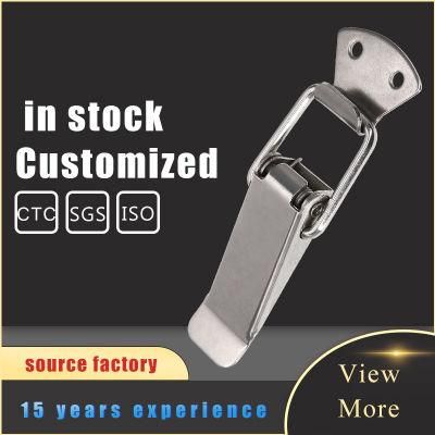 Huiding Dk001 Case Box Electric Stainless Steel Draw Lock Latch Over Center Snap Catch Chest Latch Toggle Clamp Latch