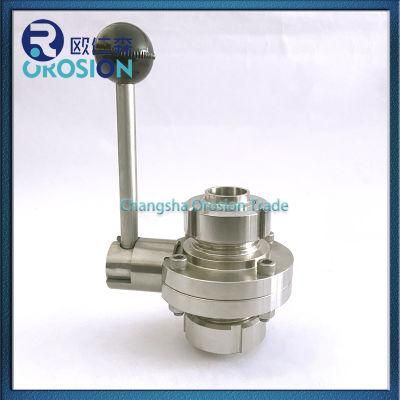 Stainless Steel Union Butterfly Valve