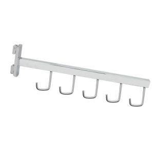 Metal Chrome Handbag Display Hanger Hook for Slotted Channel