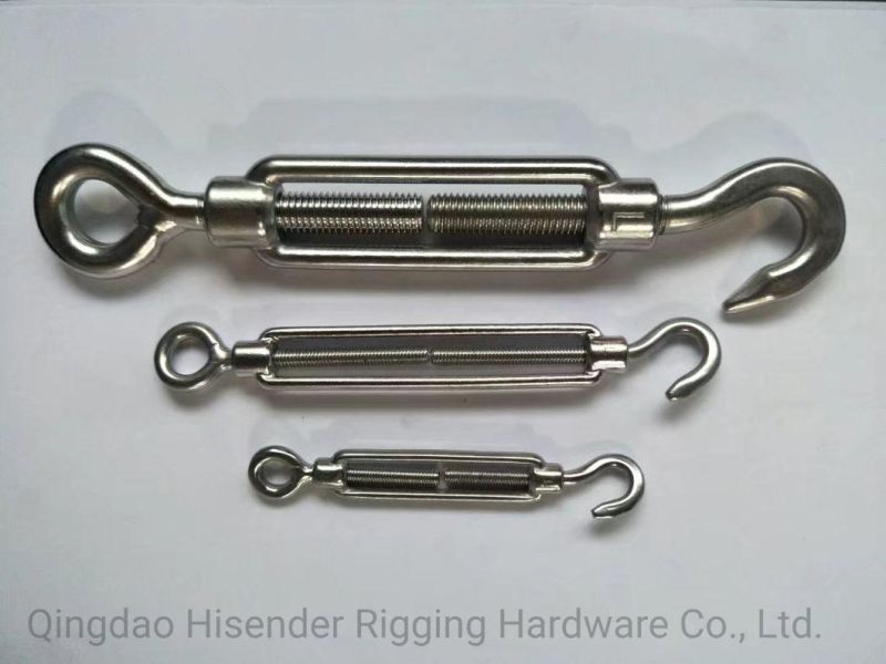 Ss316, Ss304 Turnbuckle, European Type Frame Commercial, JIS Fame, Us Forged, Korea Type, DIN1480, DIN1478, Us Type Forged Turnbuckle