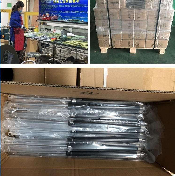 Easy Lift Gas Spring Hydraulic Damper Drop Slowly Piston Rod Gas Springs for Furniture Coffee Table