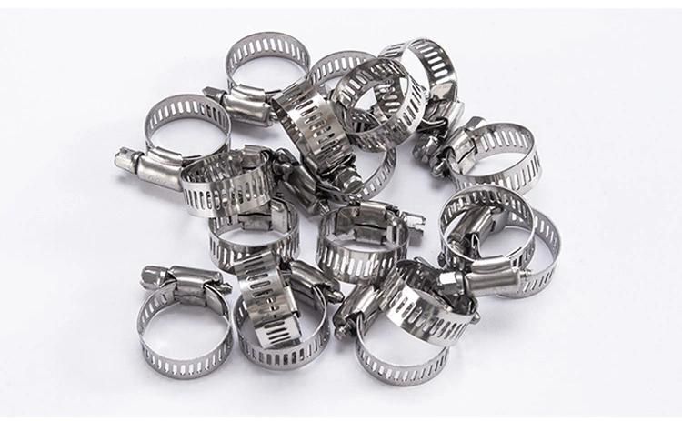 American Type Stainless Steel 201 304 316 Steel Hose Clamps Clip