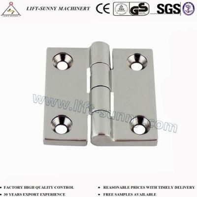 304/316 Stainless Steel Solid Cast Square Cabin Hinge