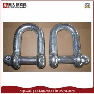 Qingdao Rigging Galvanized European Type Large Dee Shackle