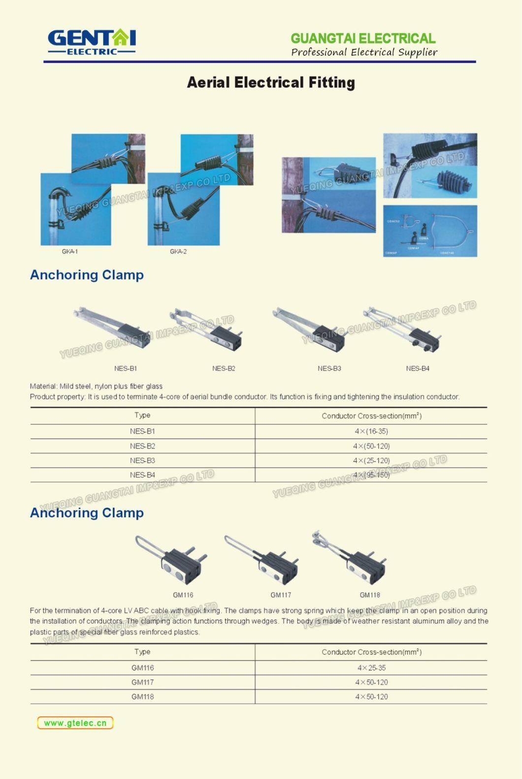 Anchor Clamp/Tension Clamp for Overhead Optical Cable