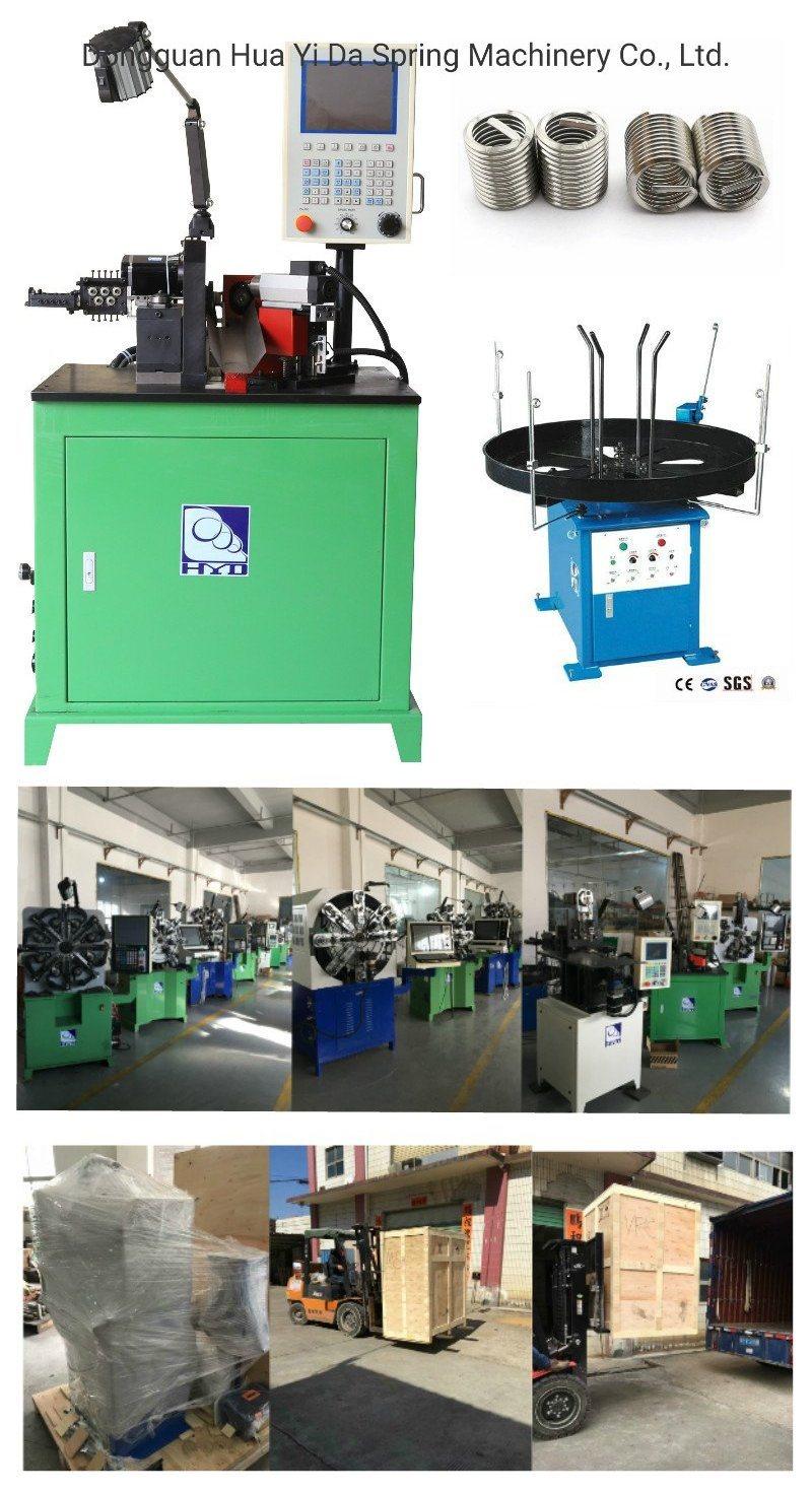 Five to Six Axes Helicoil Spring Forming Making Machine Car Coiler