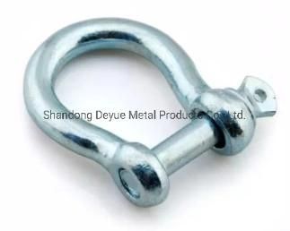 Rigging Hot DIP Galvanized G2130 Type Carbon Steel Drop Forged Screw Pin Anchor Bow Shackle