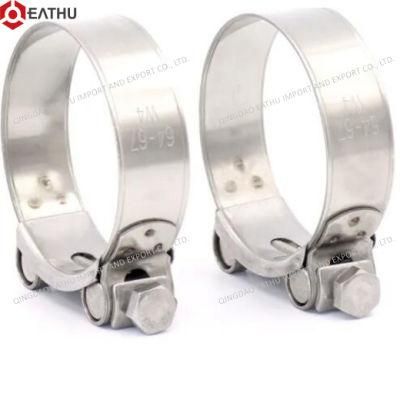 Galvanized Steel Stainless Steel Single Ear Hose Clamp