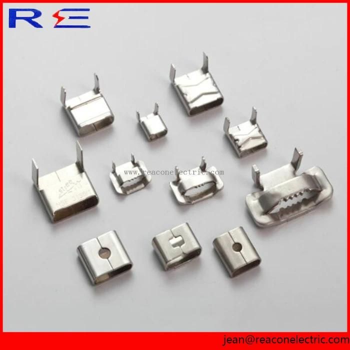 Stainless Steel Banding Strap Buckle Ear-Lokt Buckle