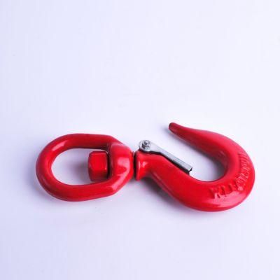 High Quality Crane Hook Swivel Keychain Hook with Latch S322