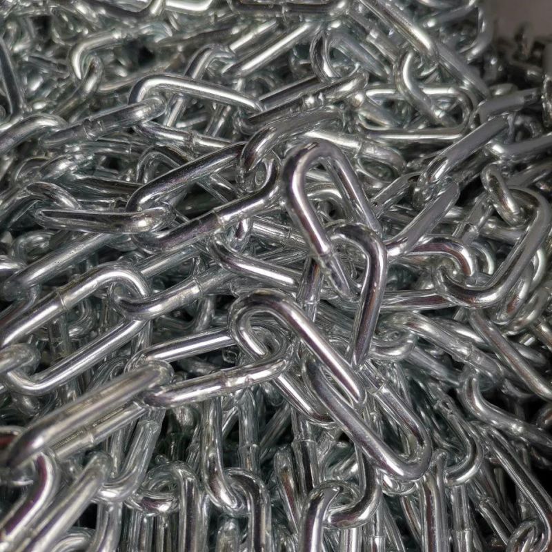 Plated Q235 Welded Long Link Chain