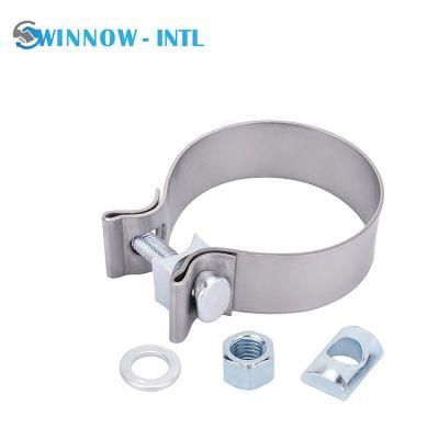 Custom Stainless Exhaust Hose Pipe Clamps Bolt Hose Clamp