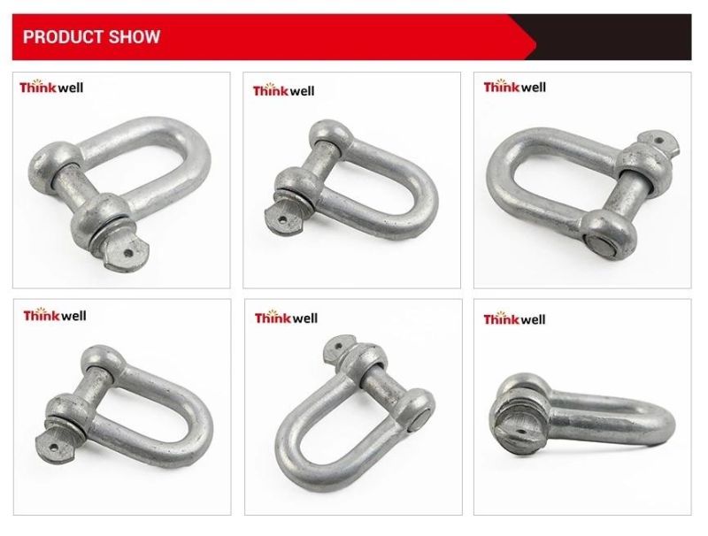 2mm 3mm 4mm European Type Large Dee Shackle
