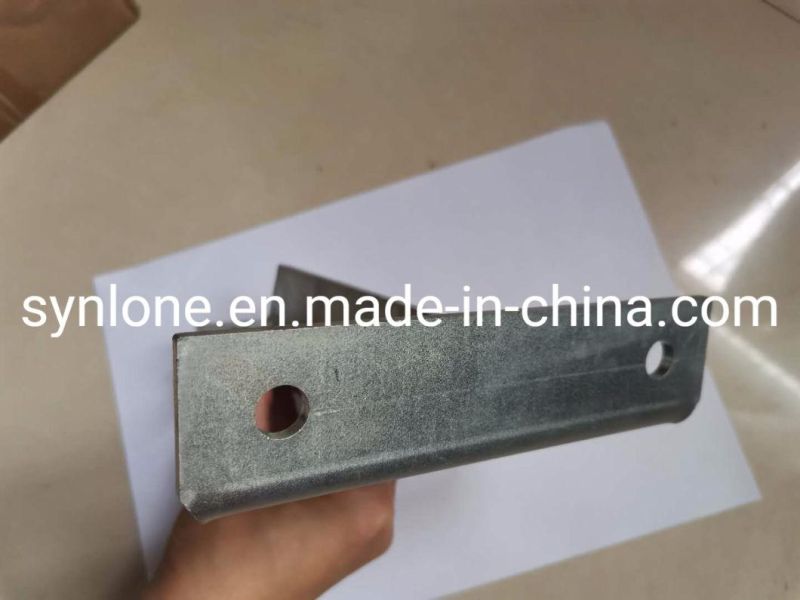 Cutting and Welding Galvanized Motor Bracket for Electrical Accessories