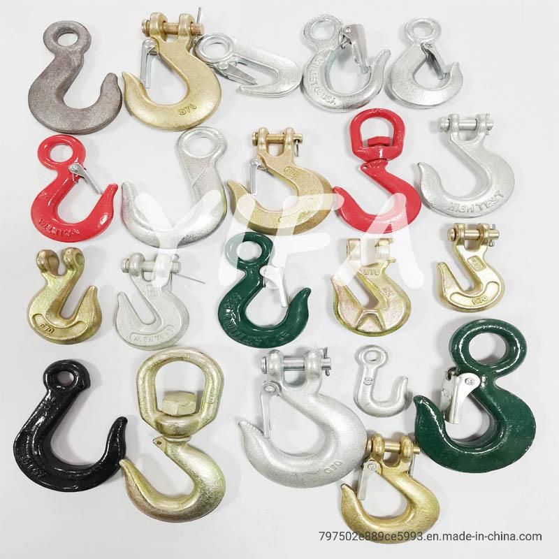 Lifting Hooks Clevis Slip Hook with Latch