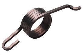 OEM Stainless Steel Long Leg Torsion Spring with Double Ears