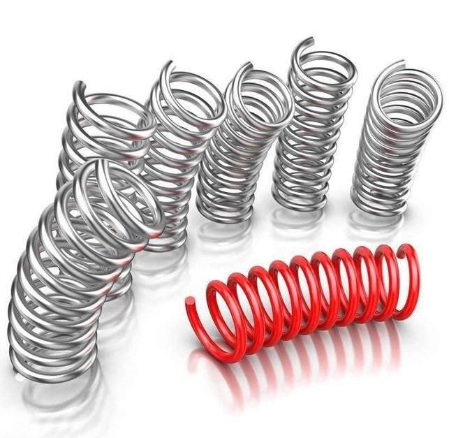 Customized Blacked Pocket Miniature 304 Stainless Steel Carbon Steel Coil Springs for Furniture