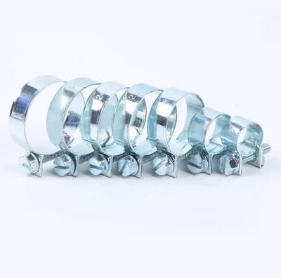 Obm/ODM/OEM Zinc Plated Mini Hose Clamp, Pipe Clamps
