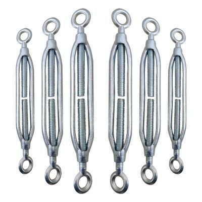 Black Price Open Body Hook Eye M20 M24 Turnbuckl Electric 4mm Hook Eye Turnbuckle Stainless 304