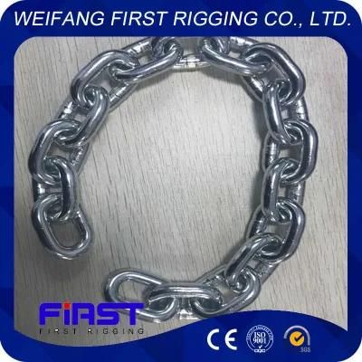 High Quality Us Type Grade 70 Transport Iron Link Steel Chain