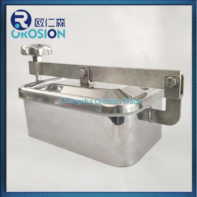 Sanitary Food Grade Tank Stainless Steel Square Manhole