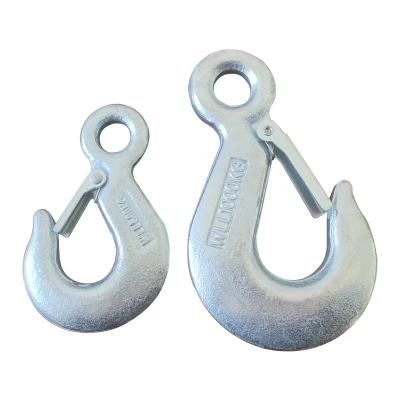 U. S Type 320c Eye Forged Lifting Eye Hoist Truck Hook with Latch