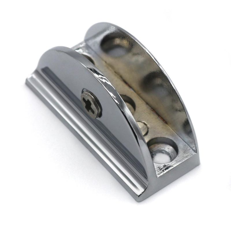 Wall Shelf Clip Zinc Alloy Glass Bracket Glass Shelf Clamp